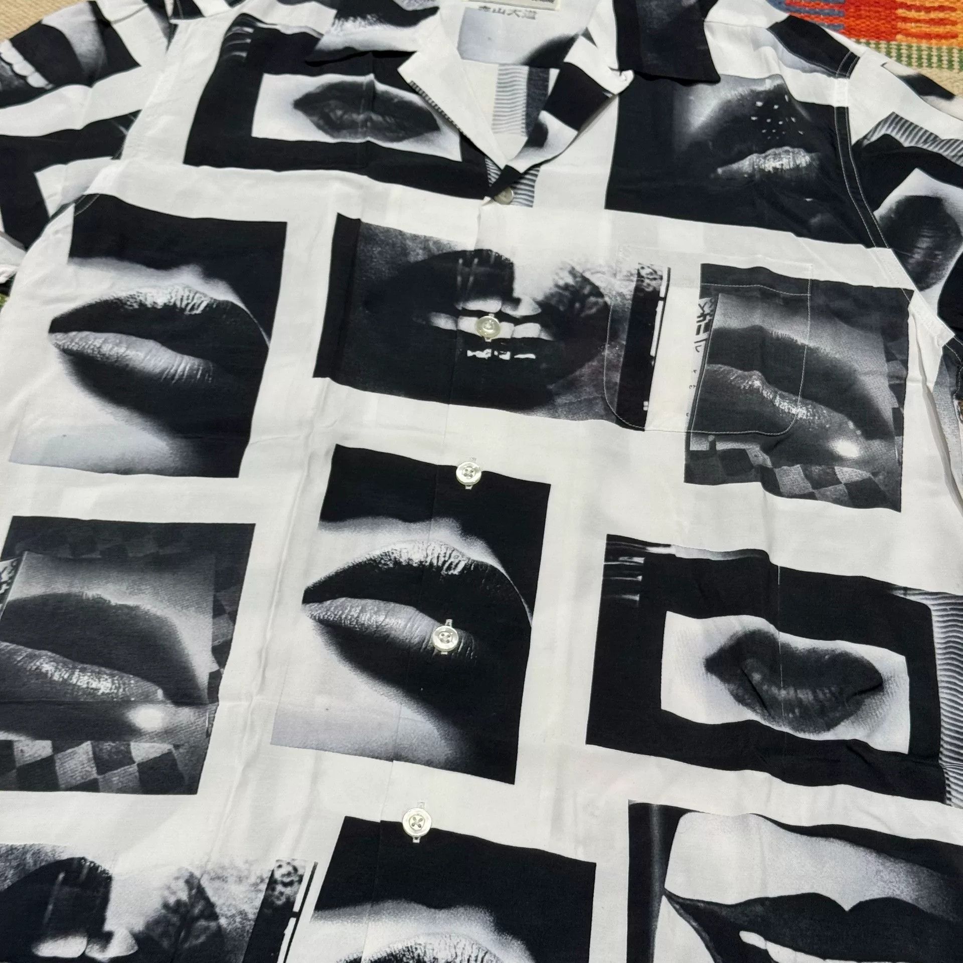 Wacko Maria wacko maria aloha shirt black and white Size US L / EU 52-54 / 3 - 5 Thumbnail