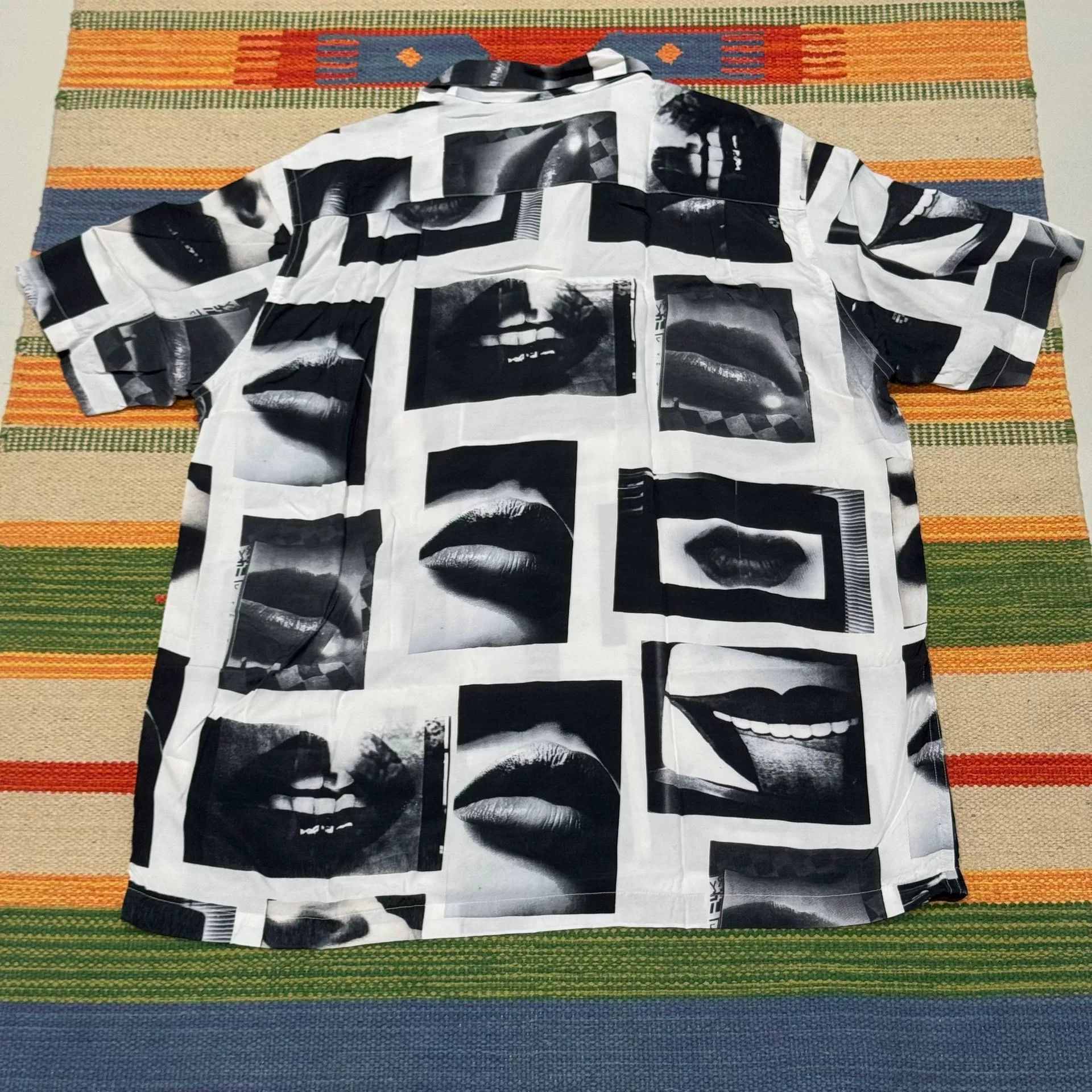Wacko Maria wacko maria aloha shirt black and white Size US L / EU 52-54 / 3 - 8 Thumbnail