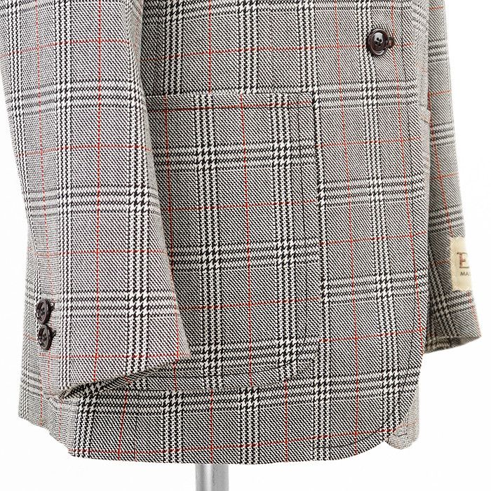 Gucci Gucci Gucci Glen Check Wool Tailored Jacket Textile Outerwear DUTY FREE for USA Size ONE SIZE - 16 Thumbnail