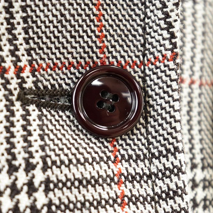 Gucci Gucci Gucci Glen Check Wool Tailored Jacket Textile Outerwear DUTY FREE for USA Size ONE SIZE - 15 Thumbnail