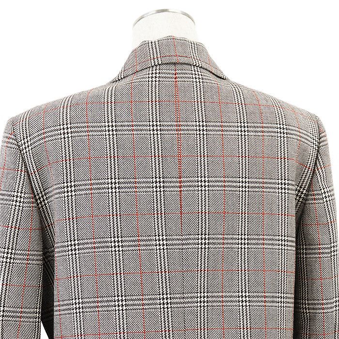 Gucci Gucci Gucci Glen Check Wool Tailored Jacket Textile Outerwear DUTY FREE for USA Size ONE SIZE - 6 Thumbnail