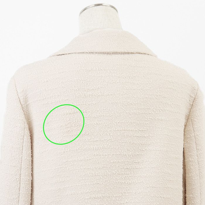 Gucci Gucci Gucci Fine Boucle Tweed Jacket Textile Outerwear DUTY FREE for USA Size ONE SIZE - 6 Thumbnail