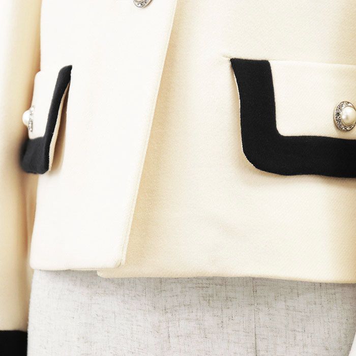 Miu Miu Miu Miu Miu Miu 100% Wool Jacket Textile Outerwear DUTY FREE for USA Size ONE SIZE - 12 Thumbnail