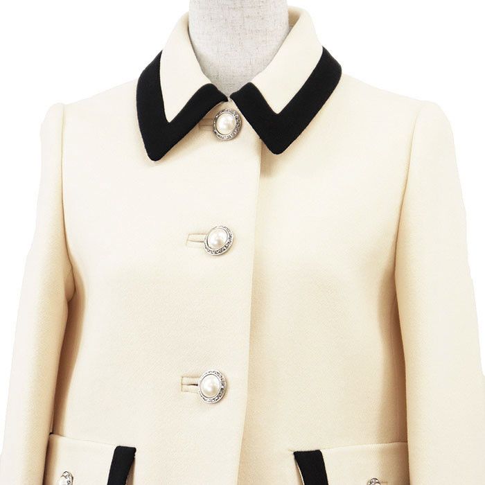 Miu Miu Miu Miu Miu Miu 100% Wool Jacket Textile Outerwear DUTY FREE for USA Size ONE SIZE - 2 Thumbnail