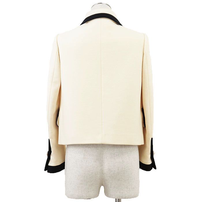 Miu Miu Miu Miu Miu Miu 100% Wool Jacket Textile Outerwear DUTY FREE for USA Size ONE SIZE - 7 Thumbnail