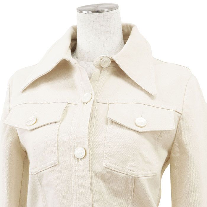 Gucci Gucci Gucci Denim Cotton Stretch Denim Jacket Textile Outerwear 625043 DUTY FREE for USA Size ONE SIZE - 2 Thumbnail