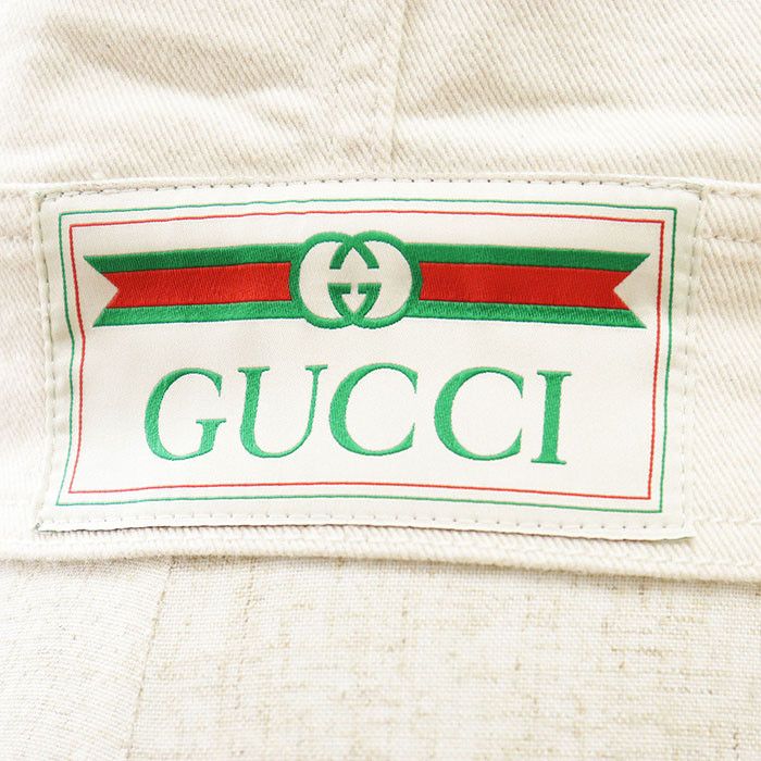 Gucci Gucci Gucci Denim Cotton Stretch Denim Jacket Textile Outerwear 625043 DUTY FREE for USA Size ONE SIZE - 6 Thumbnail