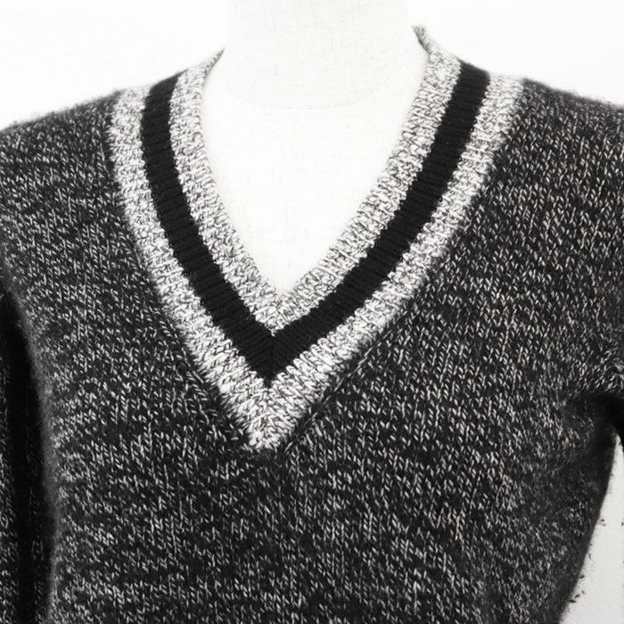 Chanel Chanel Chanel COCO Mark Cashmere Sweater Textile Tops P08166 DUTY FREE for USA Size ONE SIZE - 7 Thumbnail