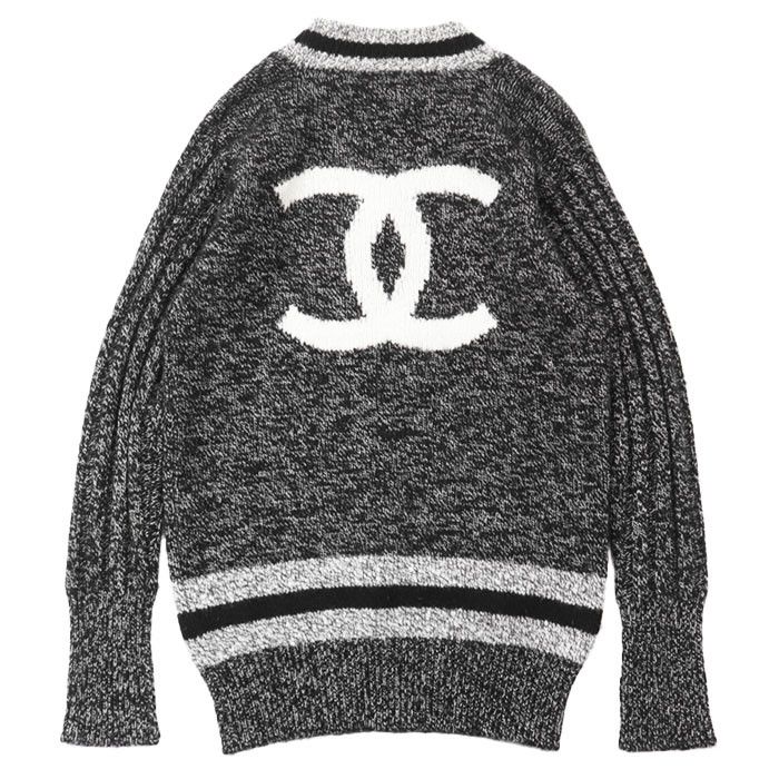 Chanel Chanel Chanel COCO Mark Cashmere Sweater Textile Tops P08166 DUTY FREE for USA Size ONE SIZE - 13 Thumbnail
