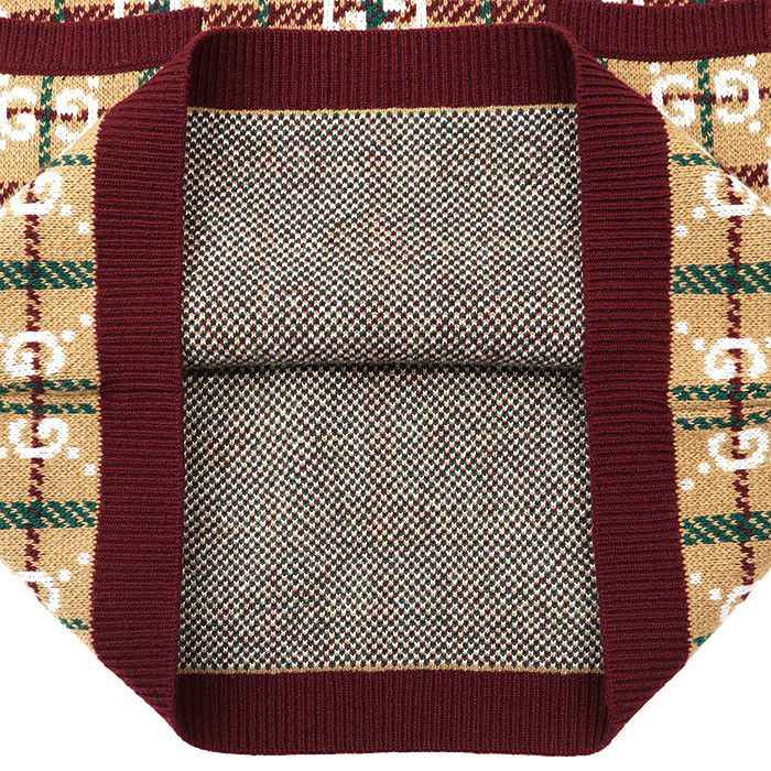 Gucci Gucci Gucci GG Supreme 100% Wool Dress Textile Dresses DUTY FREE for USA Size ONE SIZE - 13 Thumbnail