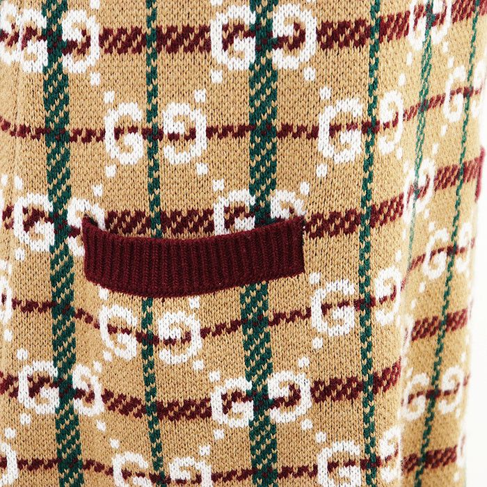 Gucci Gucci Gucci GG Supreme 100% Wool Dress Textile Dresses DUTY FREE for USA Size ONE SIZE - 11 Thumbnail