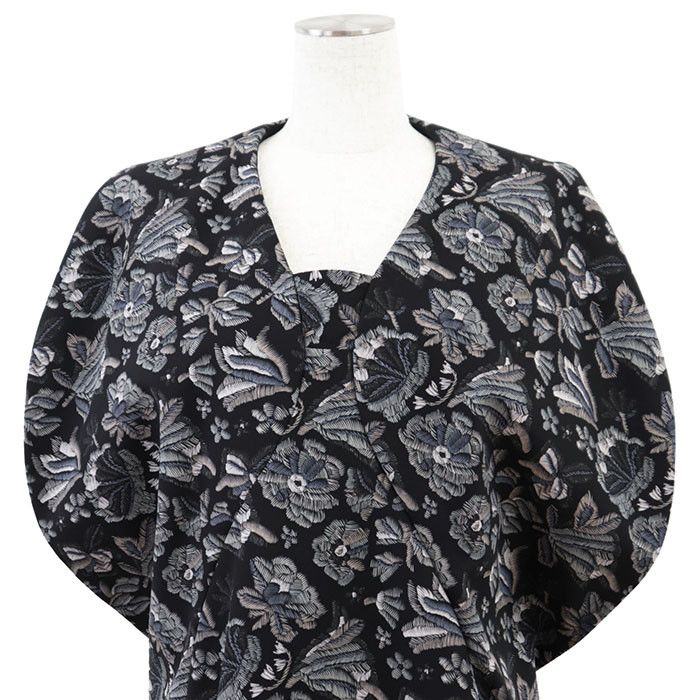 Louis Vuitton Louis Vuitton Louis Vuitton 2023AW Botanical Flower 100% Silk Dress Textile Dresses DUTY FREE for USA Size ONE SIZE - 2 Thumbnail