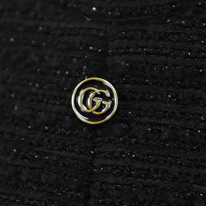 Gucci Gucci Gucci GG Interlocking Tweed Dress Textile Dresses DUTY FREE for USA Size ONE SIZE - 4 Thumbnail