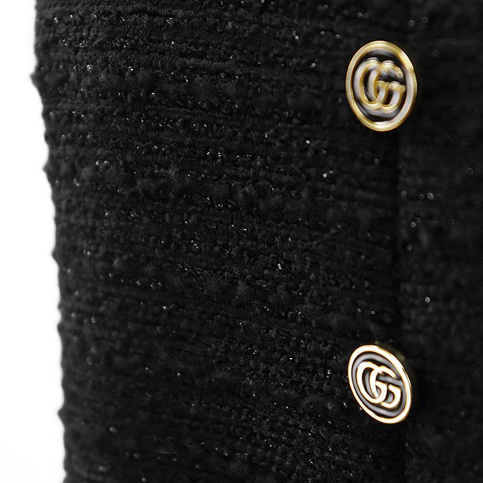 Gucci Gucci Gucci GG Interlocking Tweed Dress Textile Dresses DUTY FREE for USA Size ONE SIZE - 12 Thumbnail