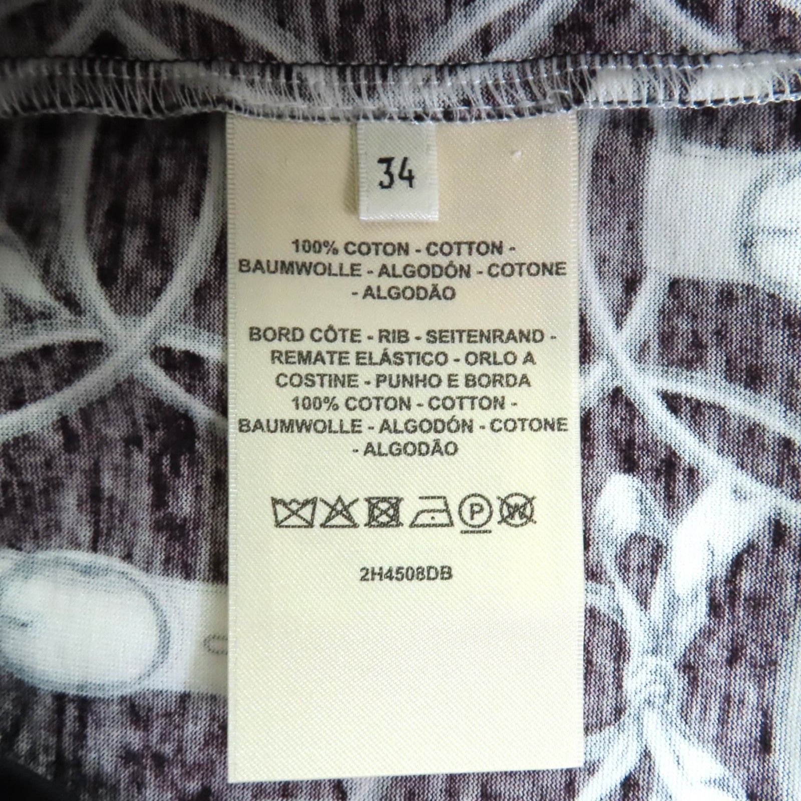 Hermes Hermes Hermès La Promenade du Matin Cotton Dress34 Textile Dresses DUTY FREE for USA Size ONE SIZE - 7 Thumbnail