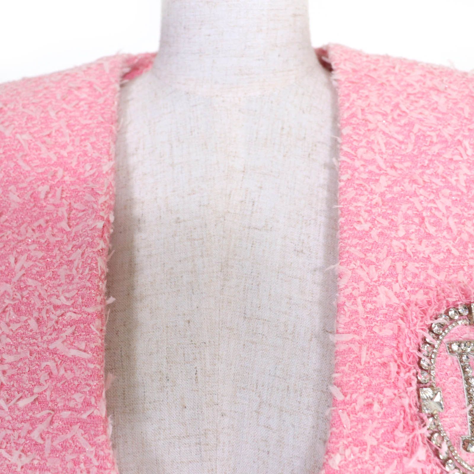 Other Other Balmain Tweed Two-Piece Set Textile Suits SI150CA00/PA087C320 DUTY FREE for USA Size ONE SIZE - 4 Thumbnail