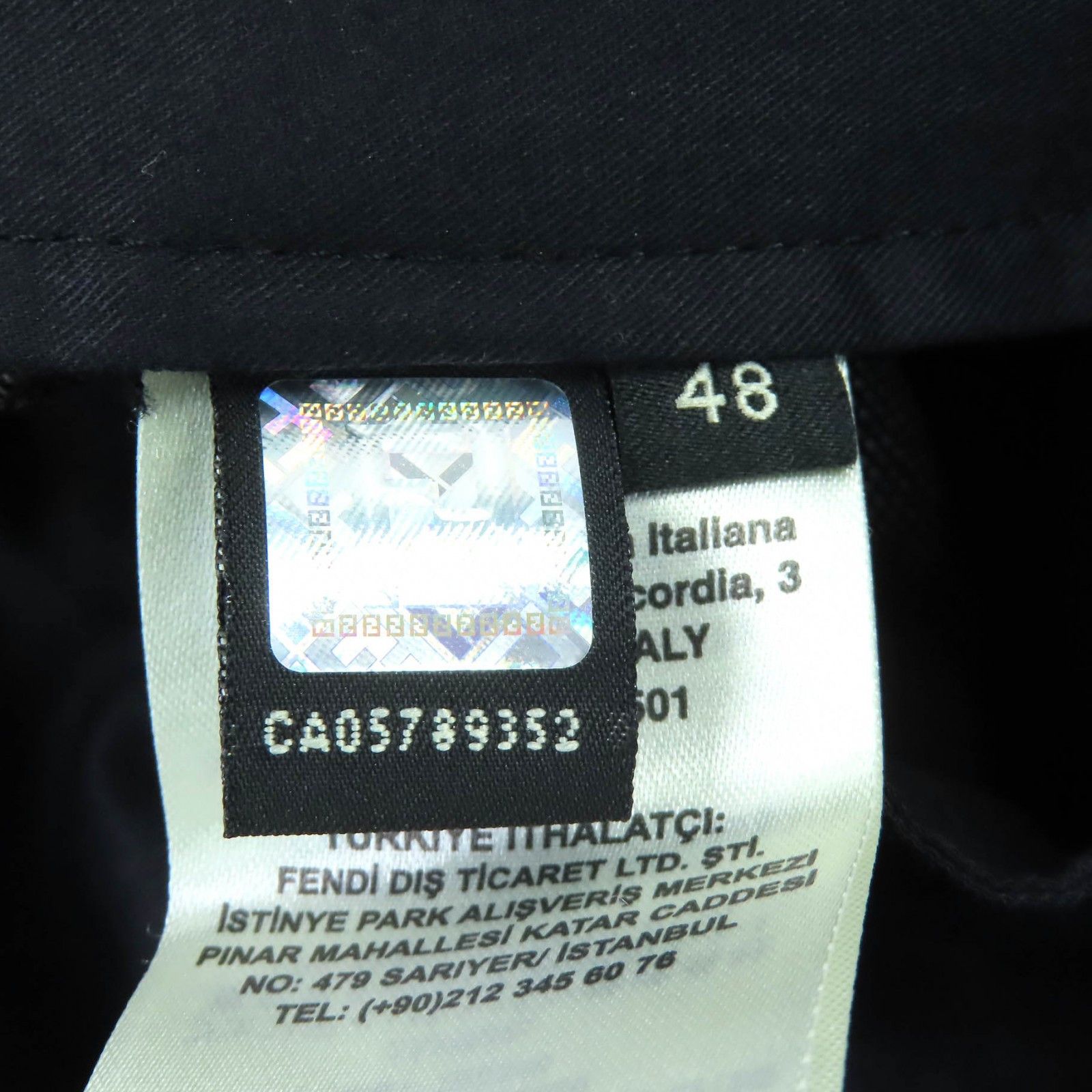 Fendi Fendi Fendi Monster Eye Cotton Pants Textile Pants FB0366 DUTY FREE for USA Size ONE SIZE - 10 Thumbnail
