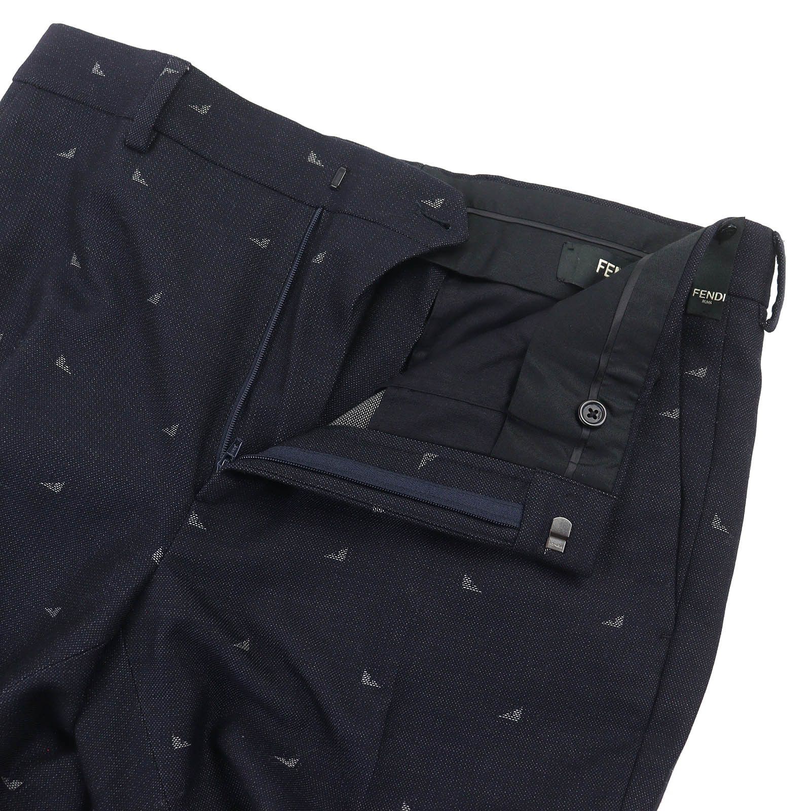 Fendi Fendi Fendi Monster Eye Cotton Pants Textile Pants FB0366 DUTY FREE for USA Size ONE SIZE - 5 Thumbnail