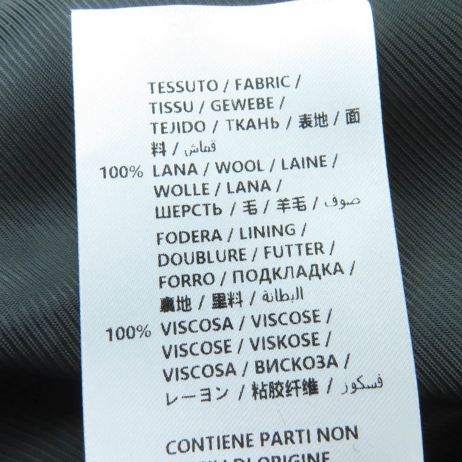 Gucci Gucci Gucci Wool Coat Textile Outerwear 325072 DUTY FREE for USA Size ONE SIZE - 10 Thumbnail