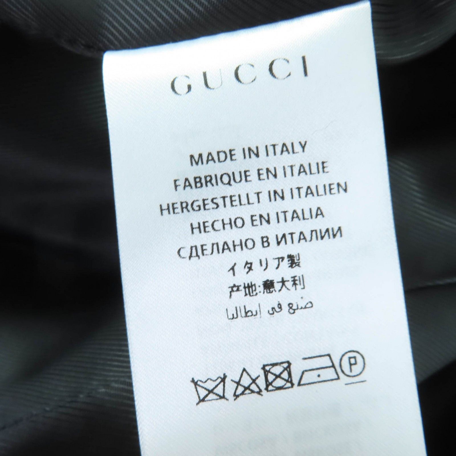 Gucci Gucci Gucci Wool Coat Textile Outerwear 325072 DUTY FREE for USA Size ONE SIZE - 9 Thumbnail