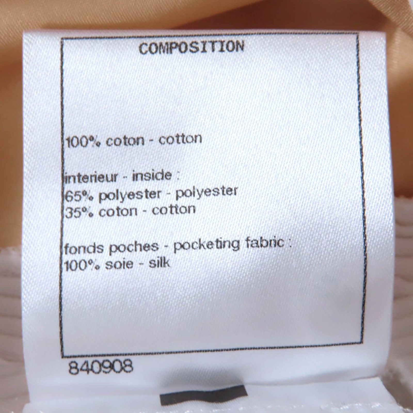 Chanel Chanel Chanel Cotton Pants Textile Pants P63228V38920 DUTY FREE for USA Size ONE SIZE - 8 Thumbnail