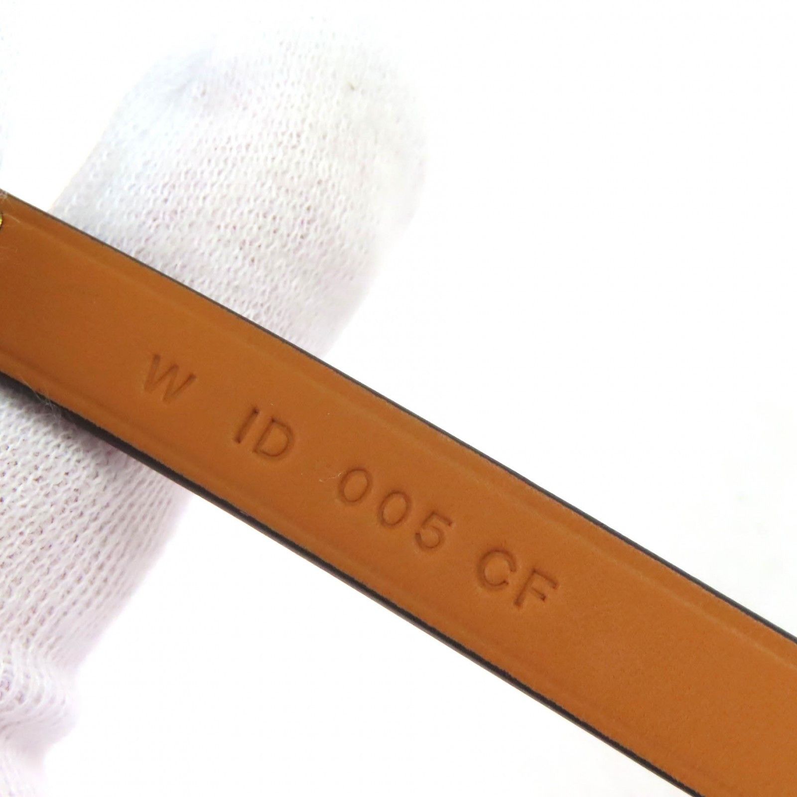 Hermes Hermes Hermès Mini Kelly Double Tour Lucky Daisy Leather Bracelet Leather Bracelet Stamp W (2024) DUTY FREE for USA Size ONE SIZE - 9 Thumbnail