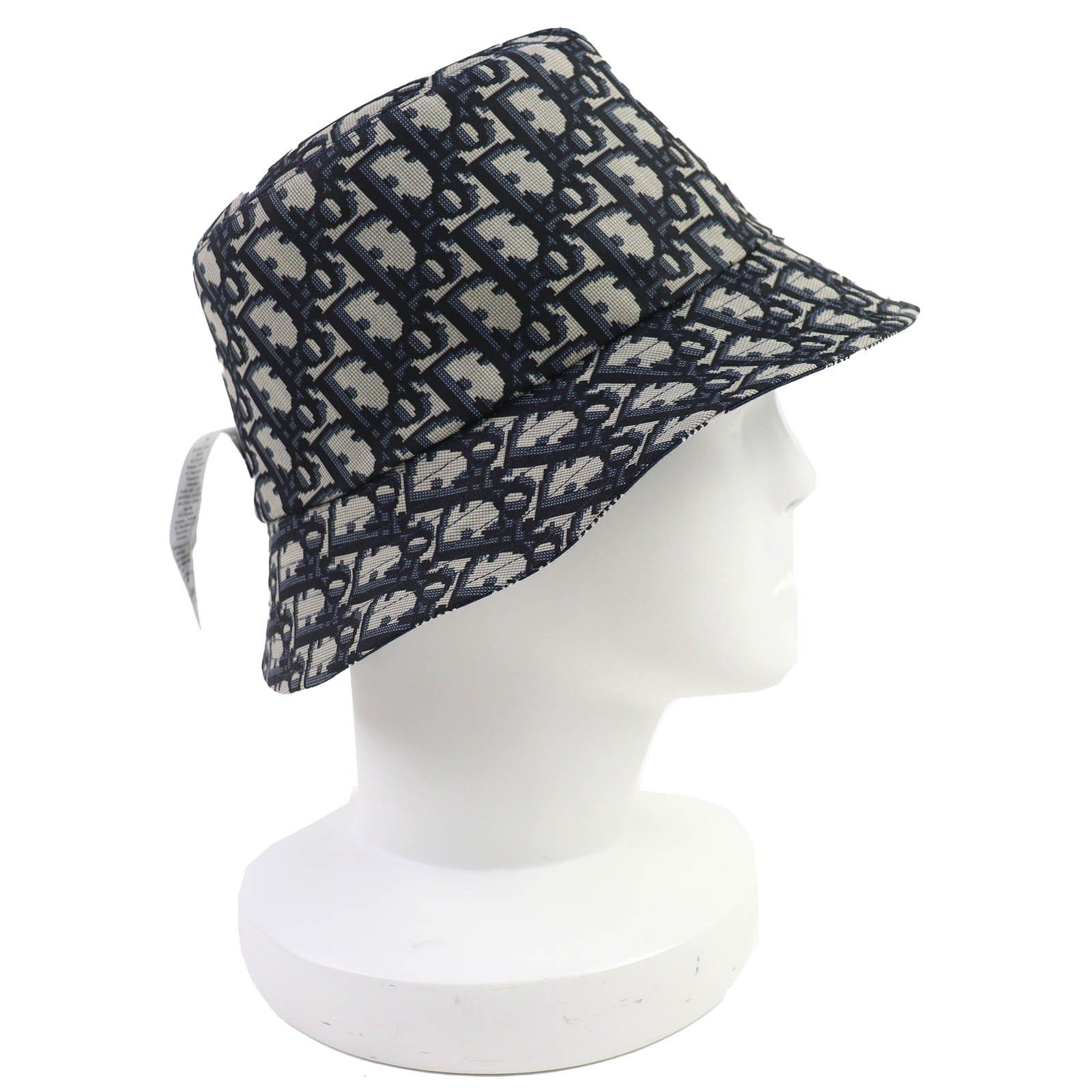 Dior Dior Dior Oblique Check Pattern Bucket Hat Textile Hats 14CHE923I134 DUTY FREE for USA Size ONE SIZE - 7 Thumbnail