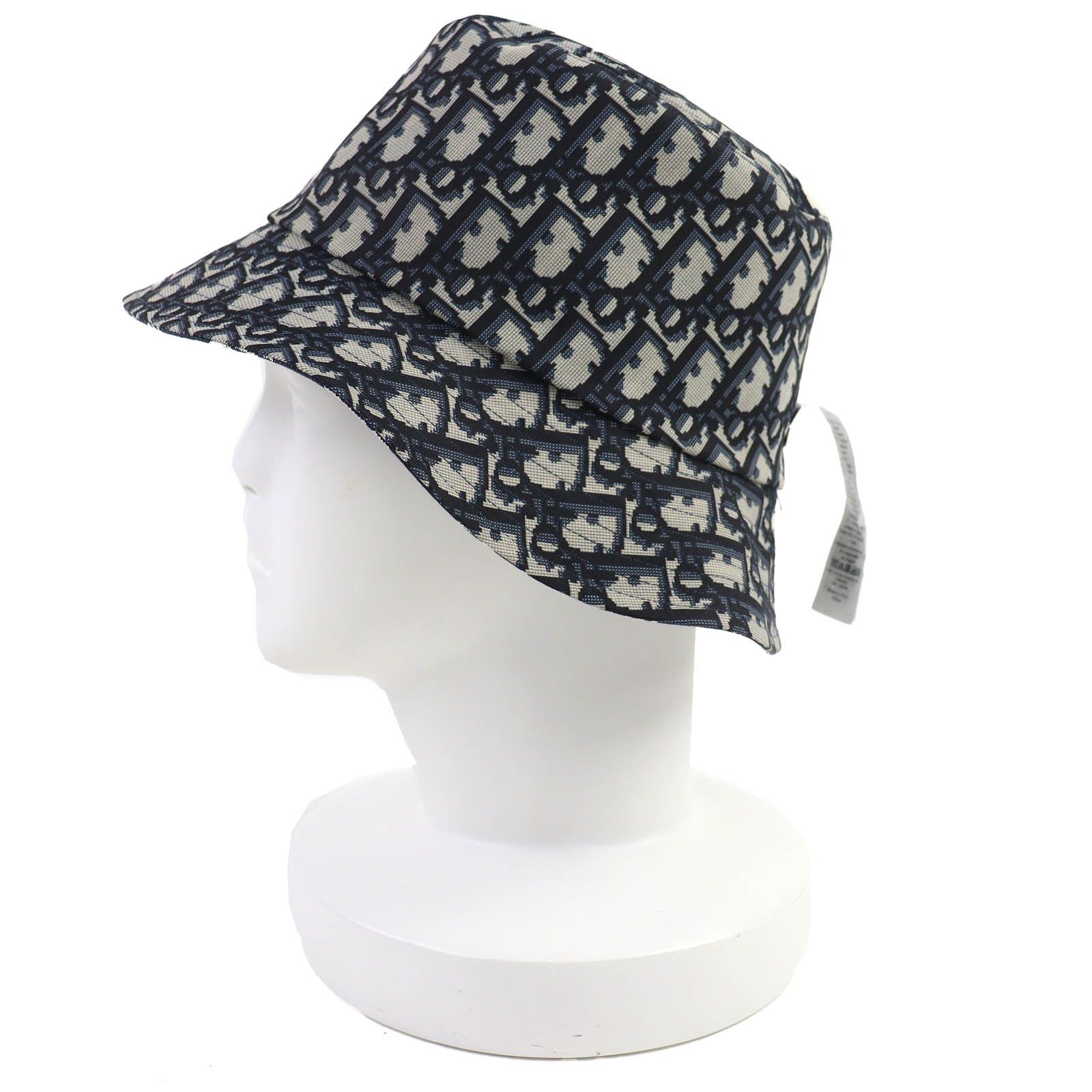 Dior Dior Dior Oblique Check Pattern Bucket Hat Textile Hats 14CHE923I134 DUTY FREE for USA Size ONE SIZE - 6 Thumbnail