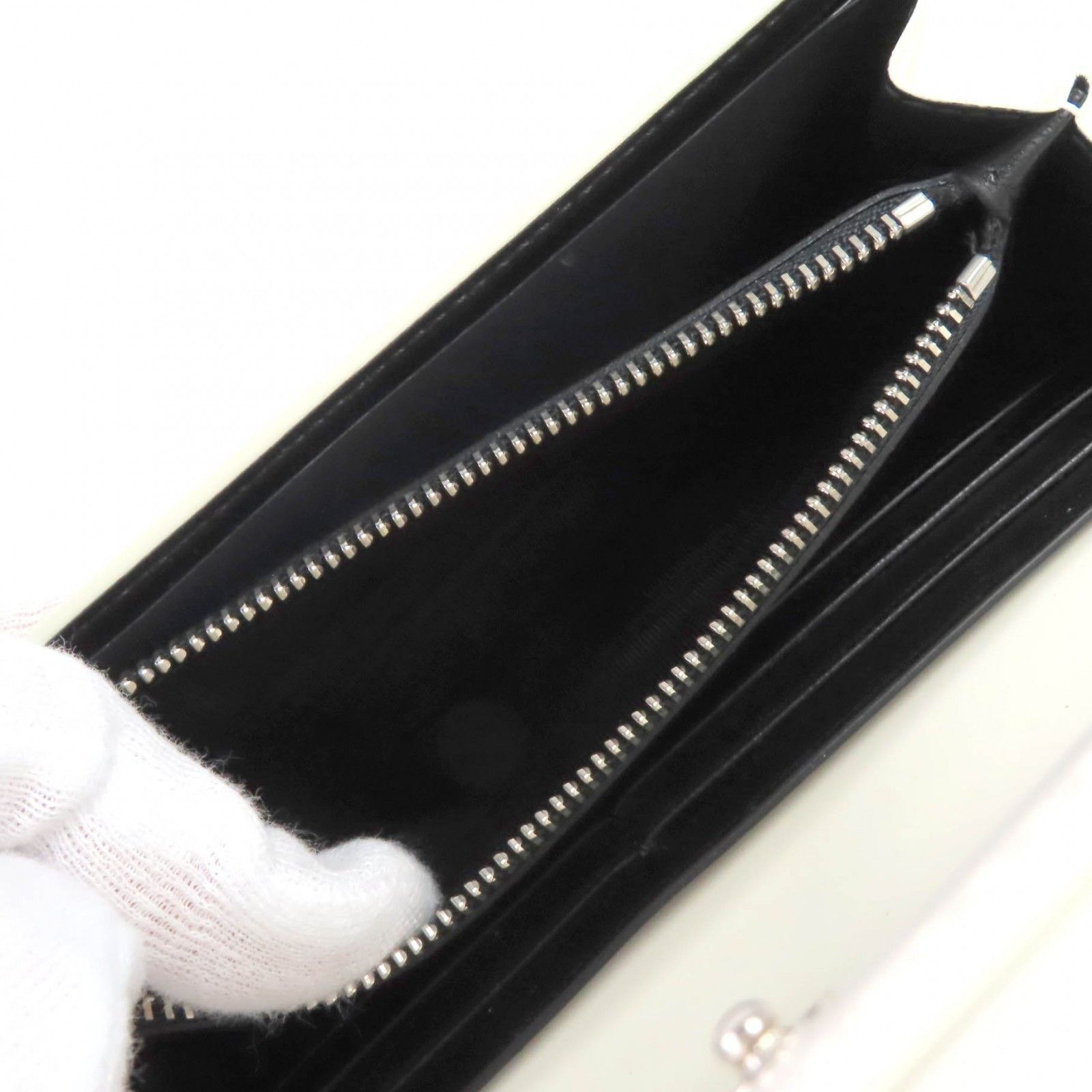 Jil Sander Jil Sander Jil Sander J09UI0001 Leather Wallet Leather Long Wallet J09UI0001 DUTY FREE for USA Size ONE SIZE - 7 Thumbnail