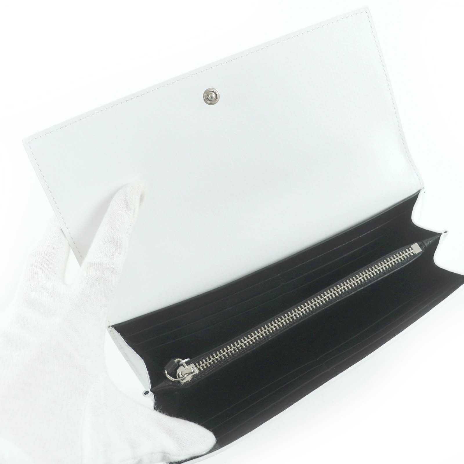 Jil Sander Jil Sander Jil Sander Logo Leather Long Wallet Leather Long Wallet DUTY FREE for USA Size ONE SIZE - 6 Thumbnail