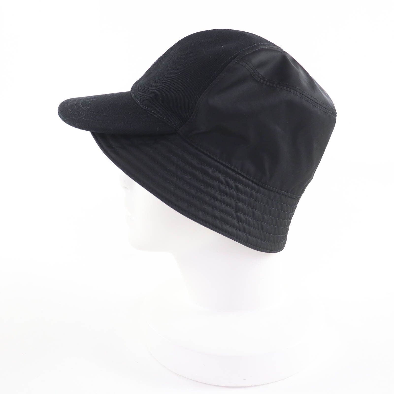 Prada Prada Prada Re-Nylon Bucket Hat Plastic / Synthetic Hats 2HC281 DUTY FREE for USA Size ONE SIZE - 3 Thumbnail