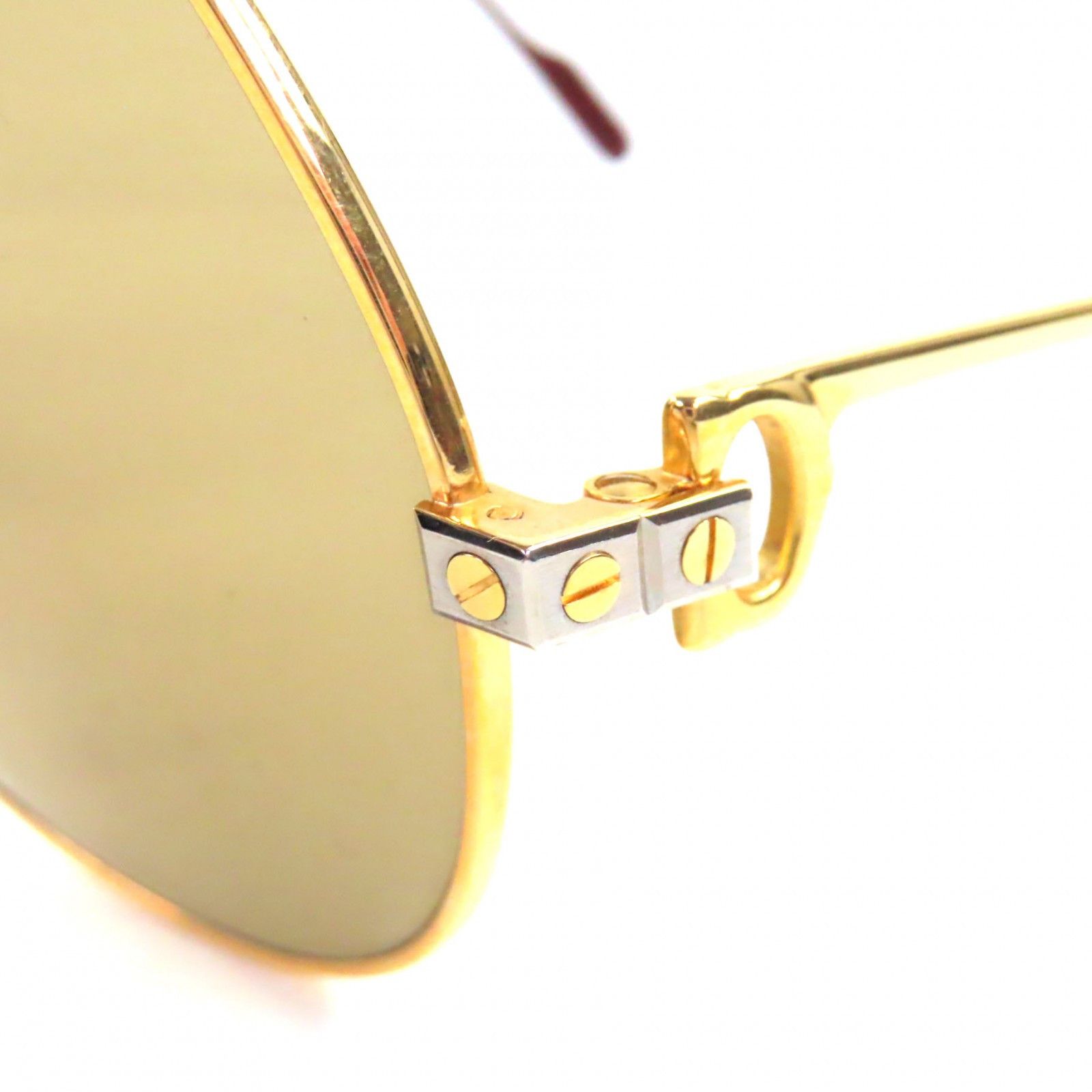 Cartier Cartier Cartier Santos de Cartier Sunglasses Metal Sunglasses DUTY FREE for USA Size ONE SIZE - 6 Thumbnail