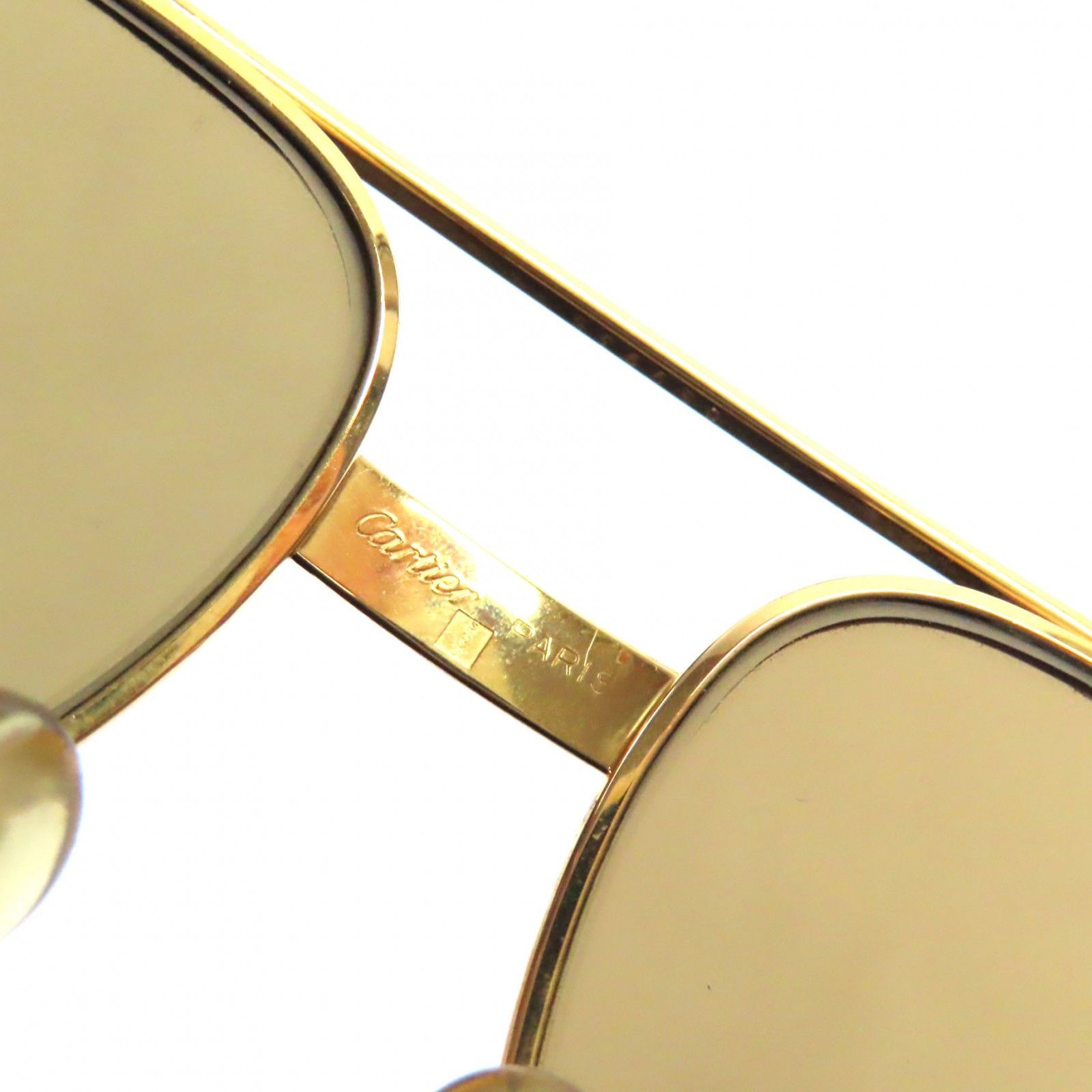 Cartier Cartier Cartier Santos de Cartier Sunglasses Metal Sunglasses DUTY FREE for USA Size ONE SIZE - 11 Thumbnail
