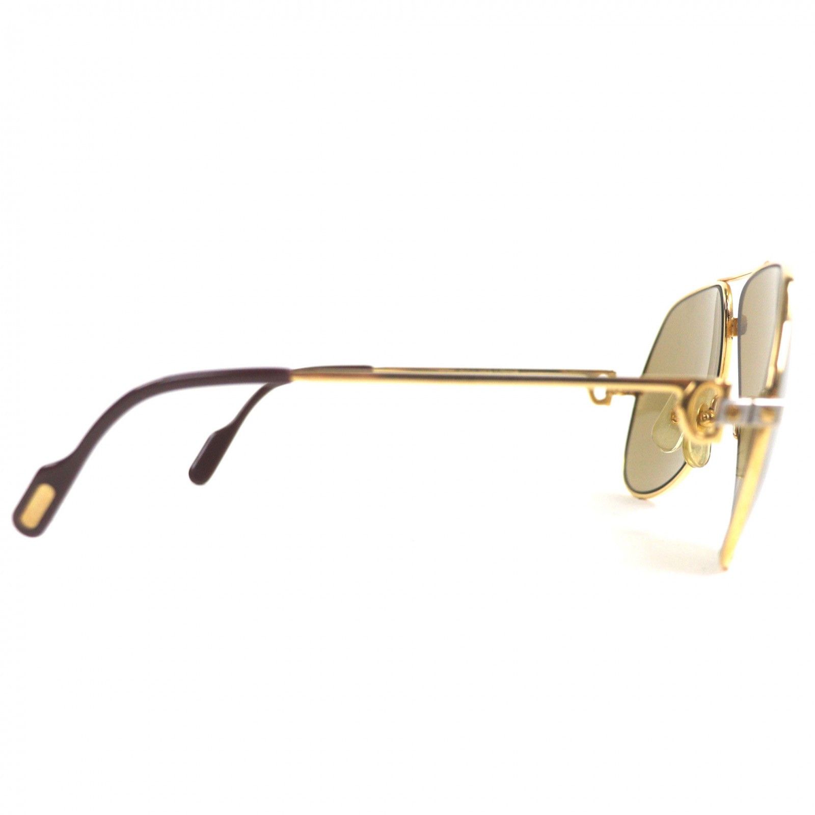Cartier Cartier Cartier Santos de Cartier Sunglasses Metal Sunglasses DUTY FREE for USA Size ONE SIZE - 4 Thumbnail