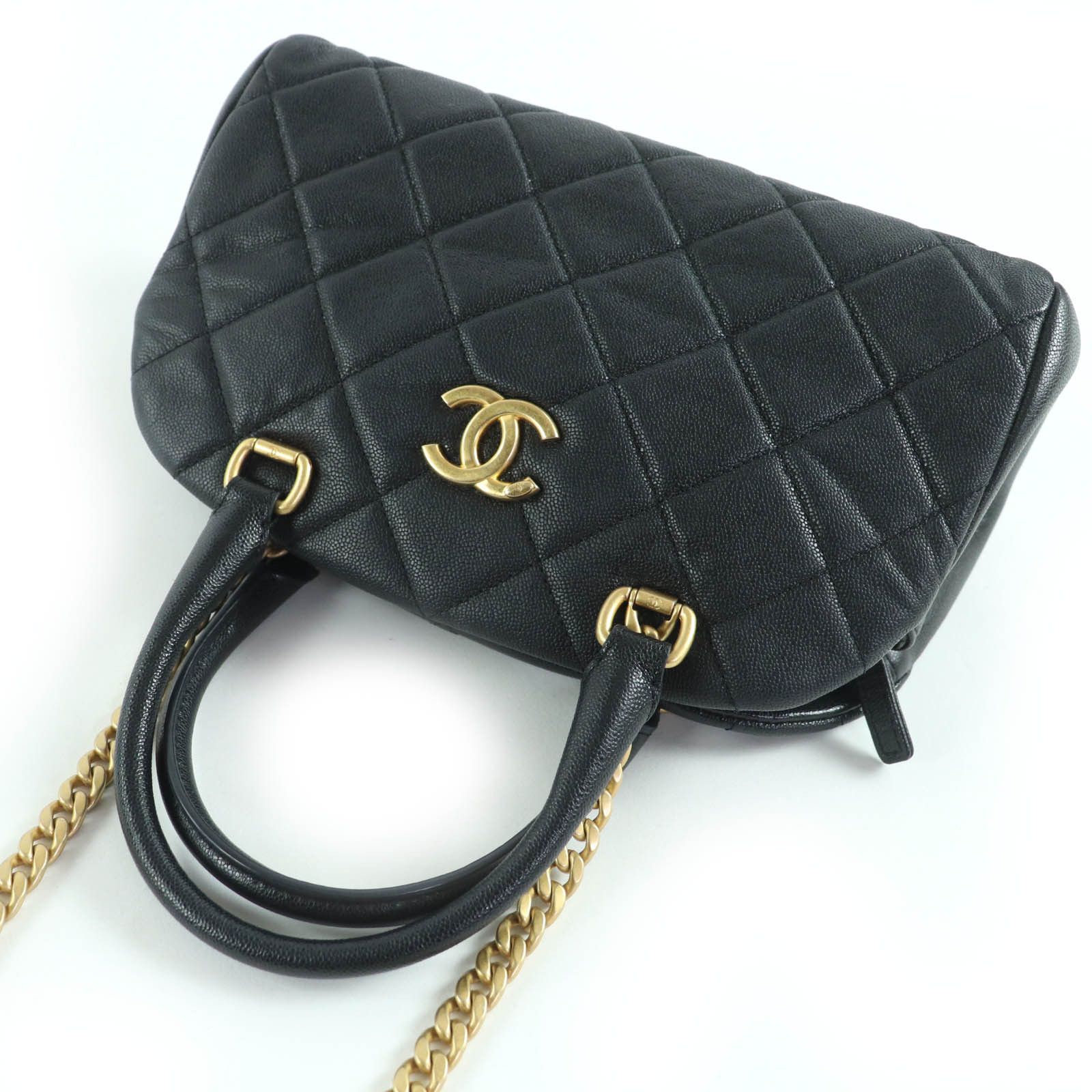 Chanel Chanel Chanel Matelasse COCO Mark Caviar 2way Bag Leather Handbag AS3893 DUTY FREE for USA Size ONE SIZE - 7 Thumbnail