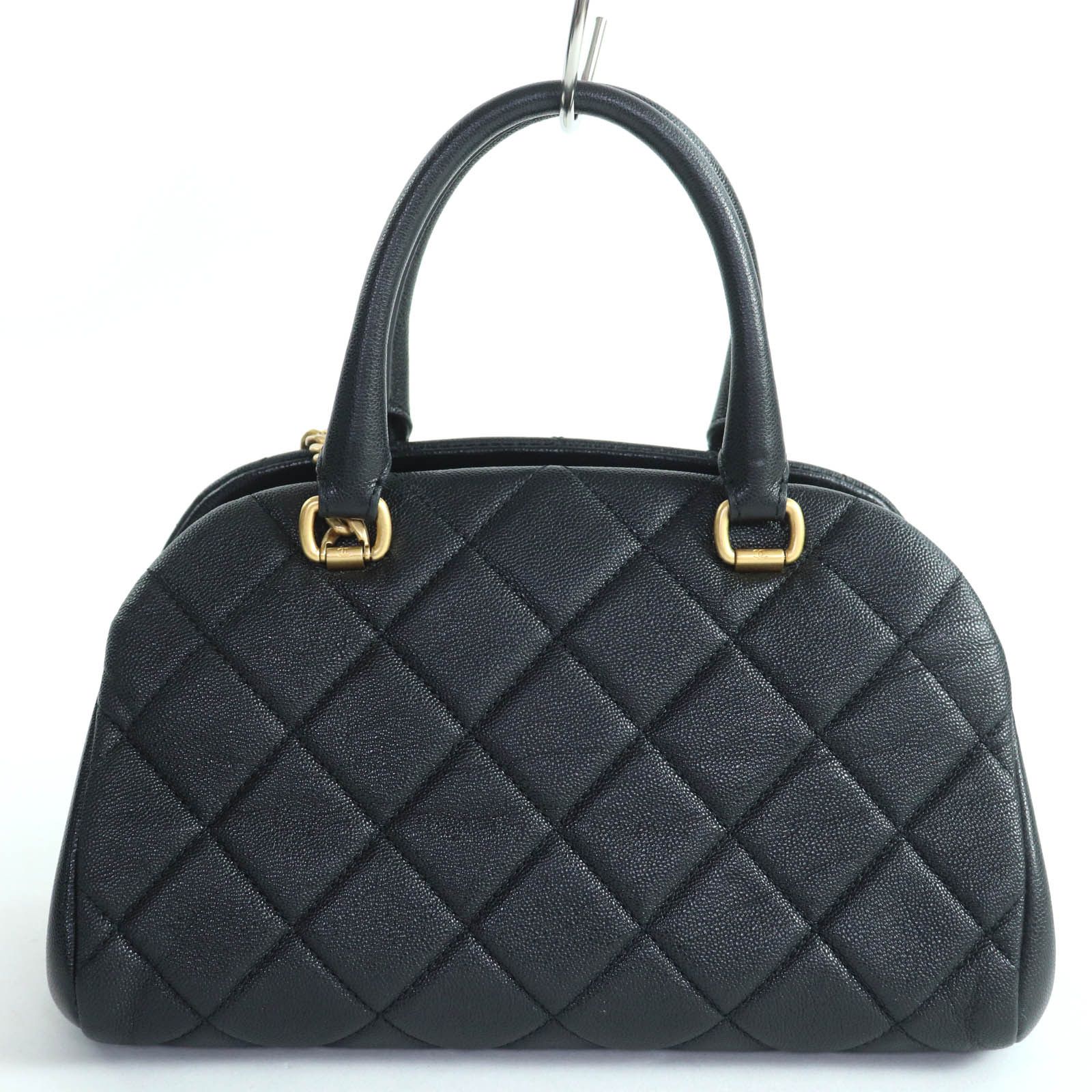 Chanel Chanel Chanel Matelasse COCO Mark Caviar 2way Bag Leather Handbag AS3893 DUTY FREE for USA Size ONE SIZE - 3 Thumbnail