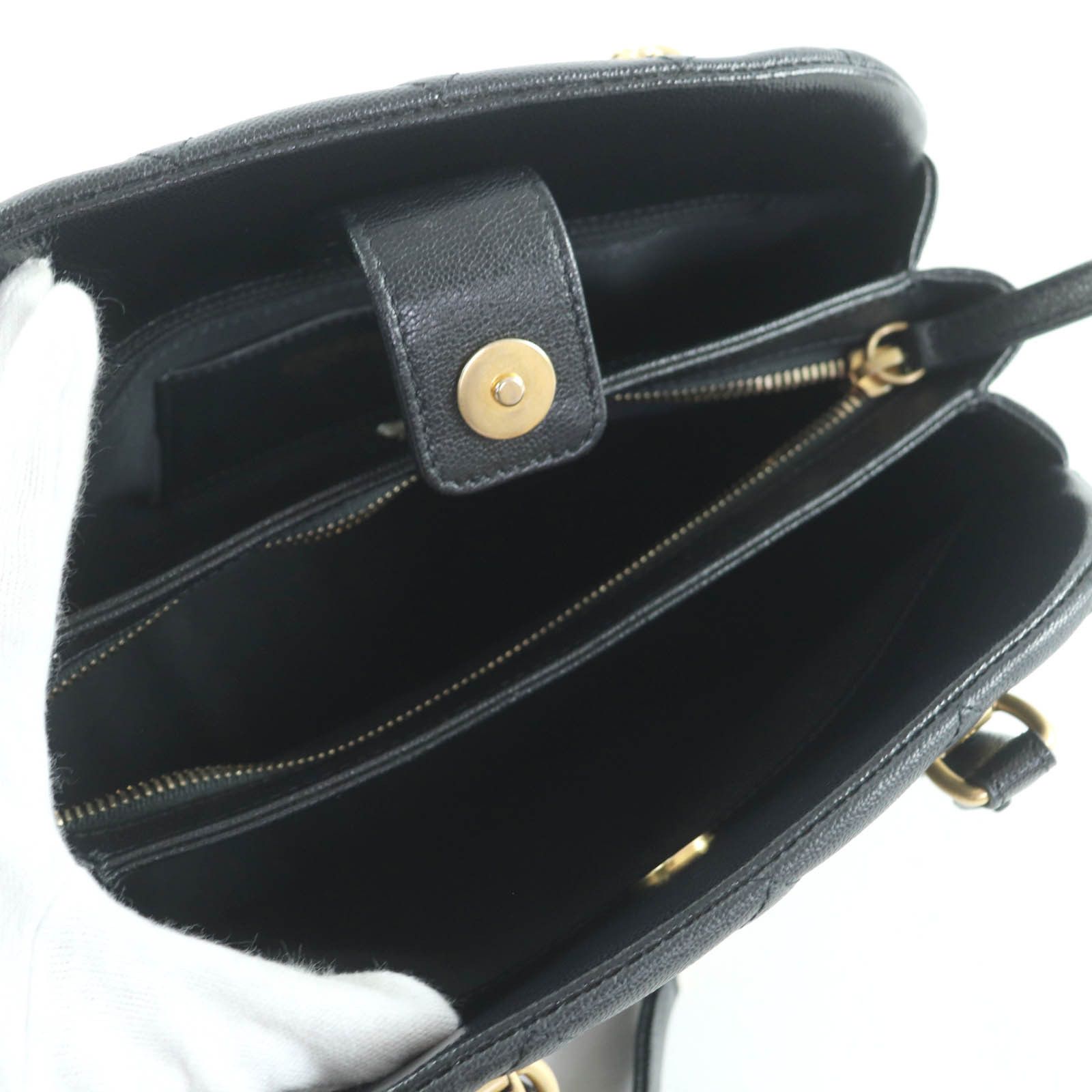 Chanel Chanel Chanel Matelasse COCO Mark Caviar 2way Bag Leather Handbag AS3893 DUTY FREE for USA Size ONE SIZE - 10 Thumbnail