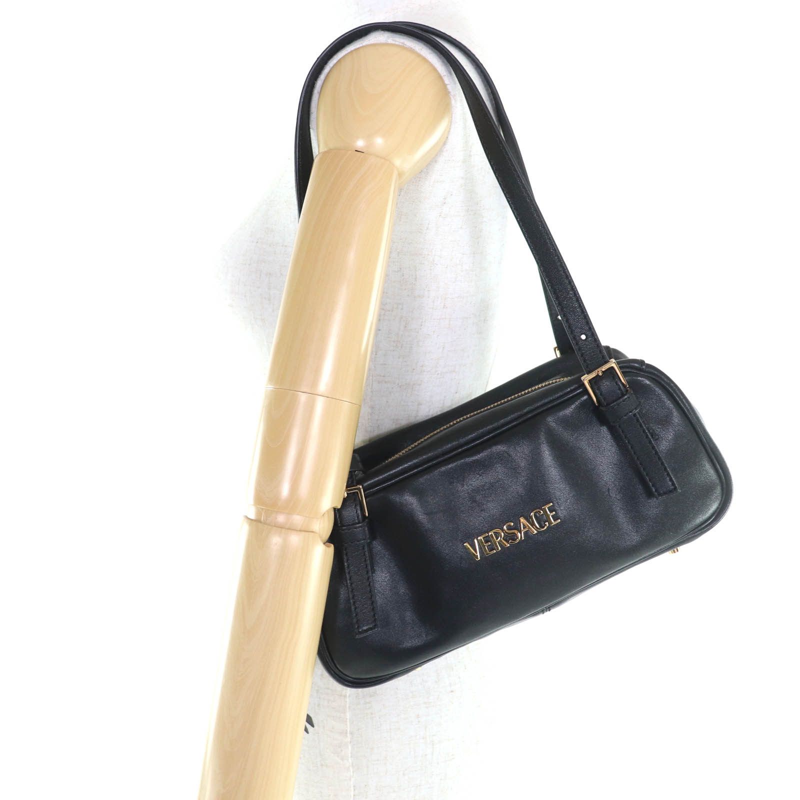 Versace Versace Versace Nappa Leather Handbag Leather Handbag DUTY FREE for USA Size ONE SIZE - 8 Thumbnail