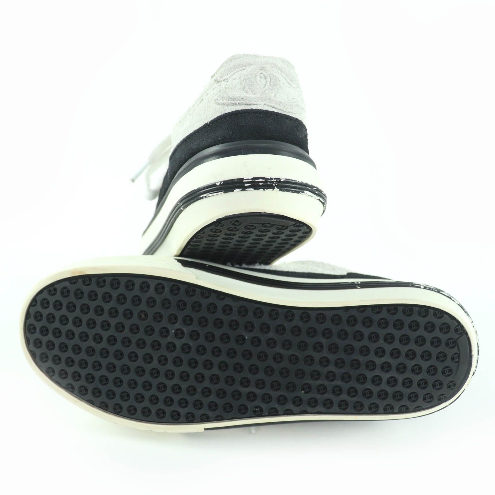 Chanel Chanel Chanel COCO Mark Suede Leather Sneakers Leather Shoes G45208 DUTY FREE for USA Size ONE SIZE - 6 Thumbnail