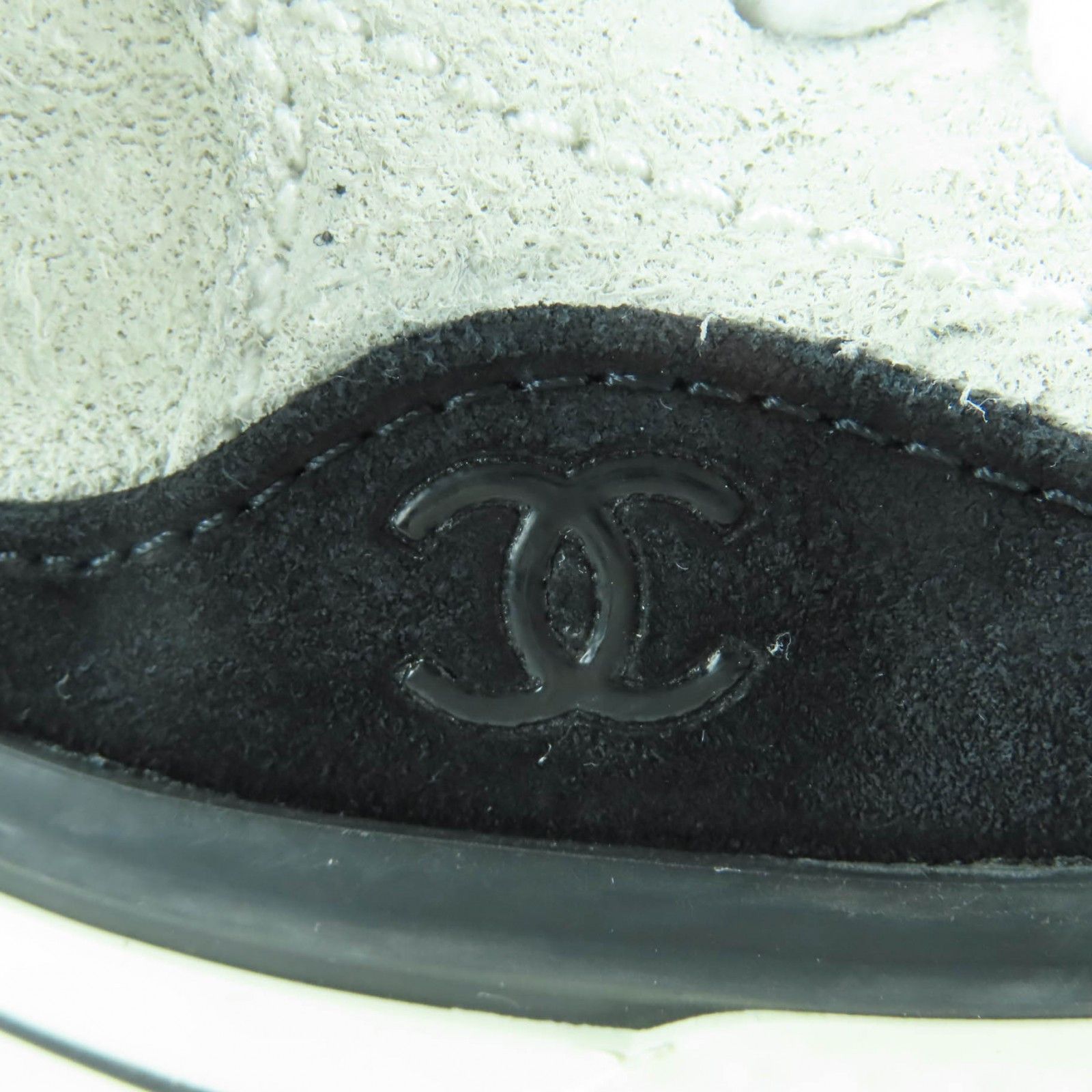 Chanel Chanel Chanel COCO Mark Suede Leather Sneakers Leather Shoes G45208 DUTY FREE for USA Size ONE SIZE - 9 Thumbnail