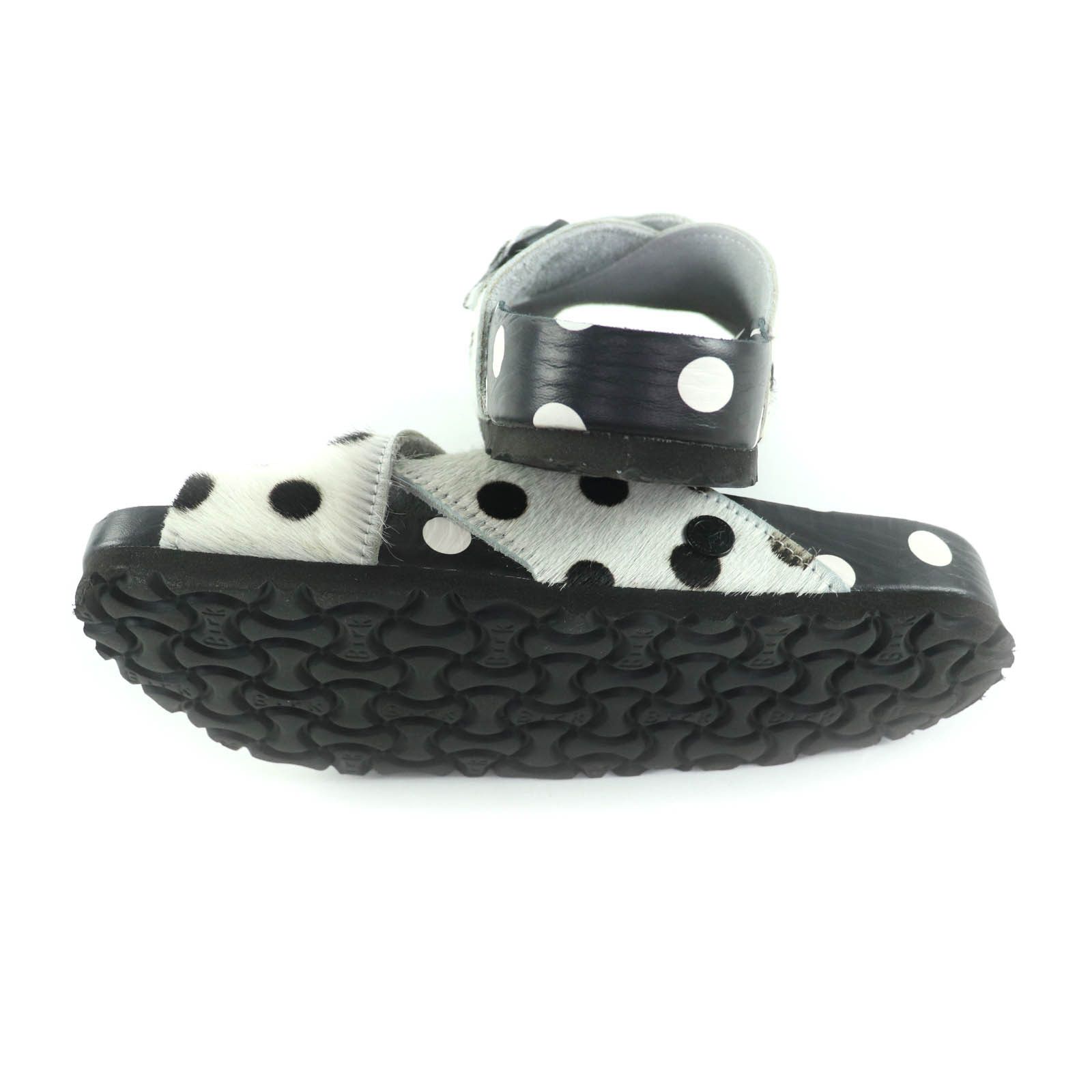 Manolo Blahnik Manolo Blahnik BIRKENSTOCK Harako Sandals Fur Shoes 1022962 DUTY FREE for USA