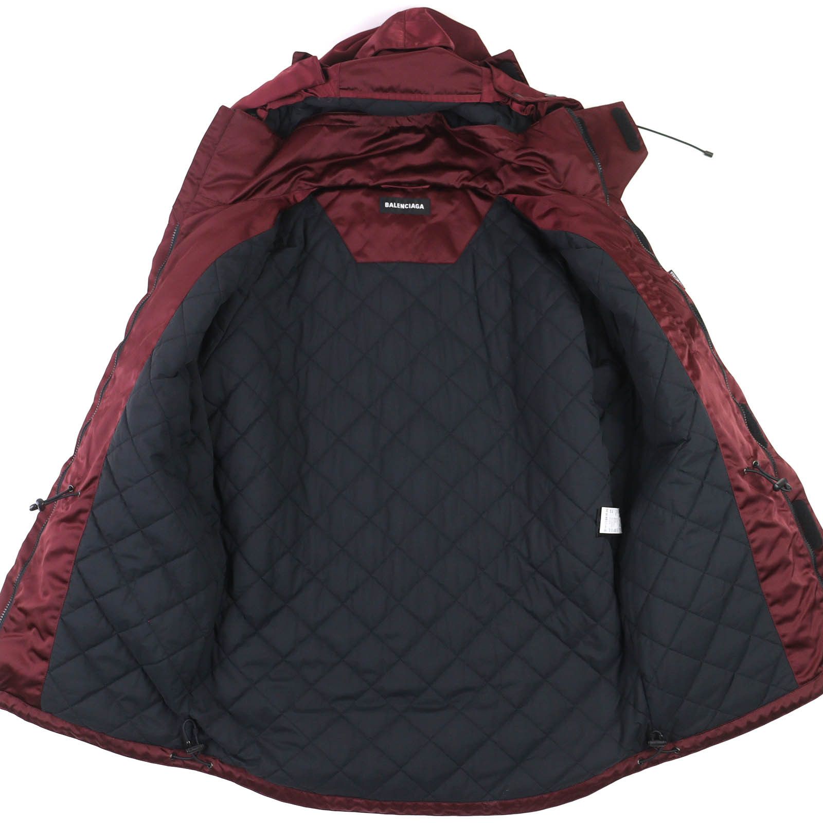 Balenciaga Balenciaga Balenciaga Grape Nylon Jacket Textile Outerwear 594907 DUTY FREE for USA Size ONE SIZE - 7 Thumbnail