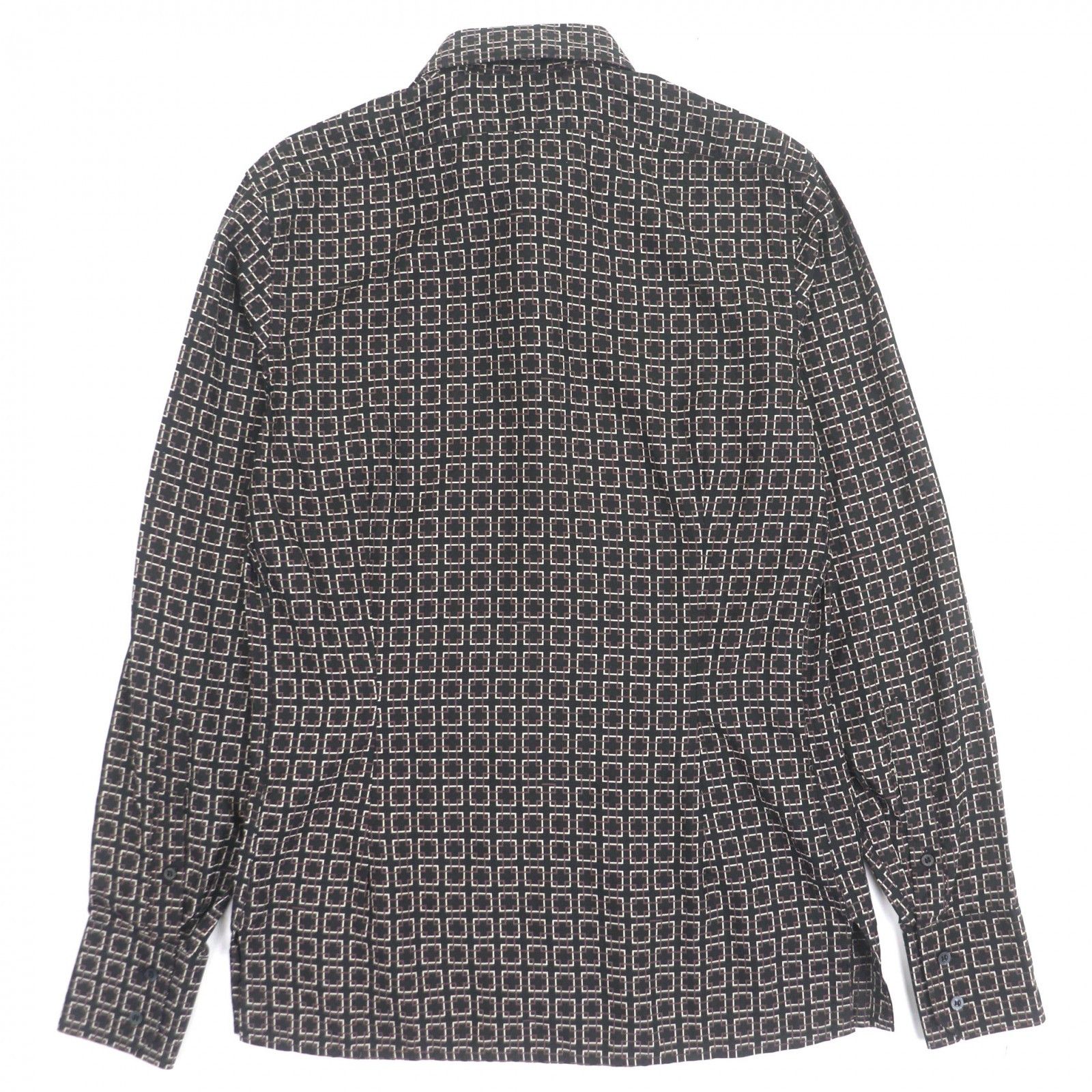 Gucci Gucci Gucci Silk Long Sleeve Shirt Textile Dress Shirt DUTY FREE for USA Size ONE SIZE - 3 Thumbnail