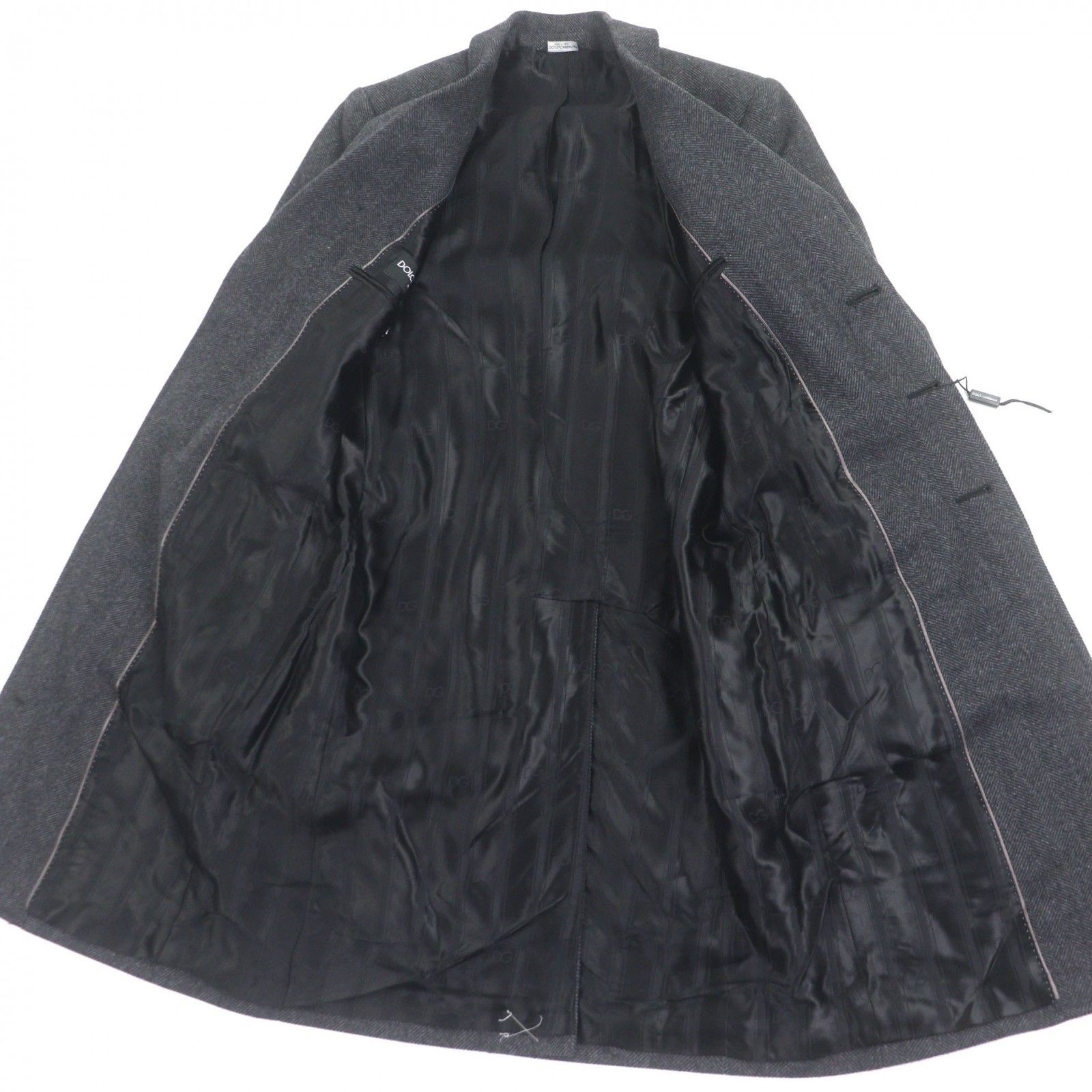 Dolce & Gabbana Dolce & Gabbana Dolce&Gabbana MARTINI Wool Coat Textile Outerwear DUTY FREE for USA Size ONE SIZE - 4 Thumbnail