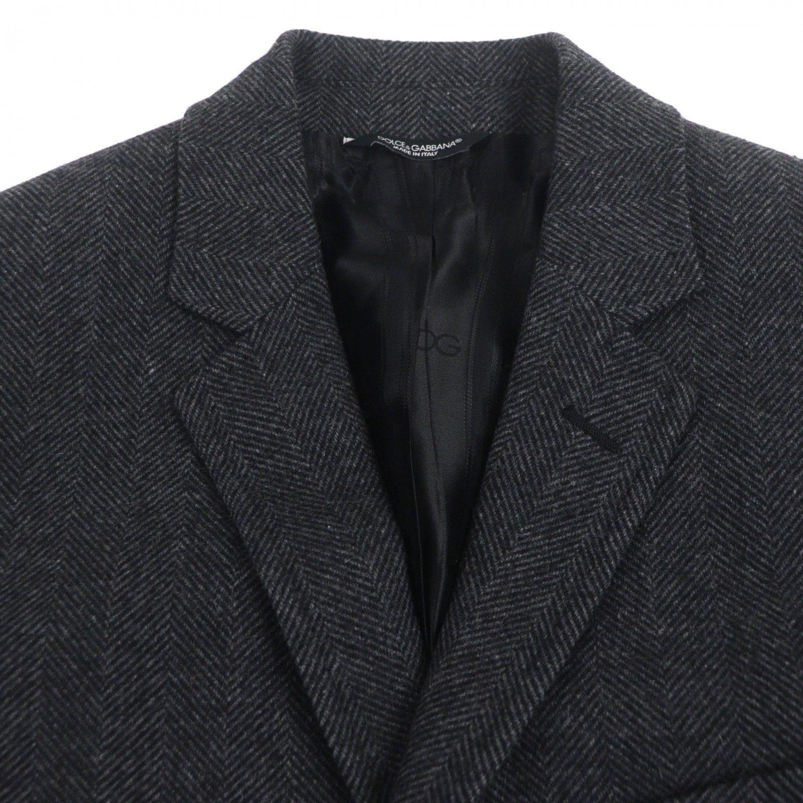Dolce & Gabbana Dolce & Gabbana Dolce&Gabbana MARTINI Wool Coat Textile Outerwear DUTY FREE for USA Size ONE SIZE - 2 Thumbnail