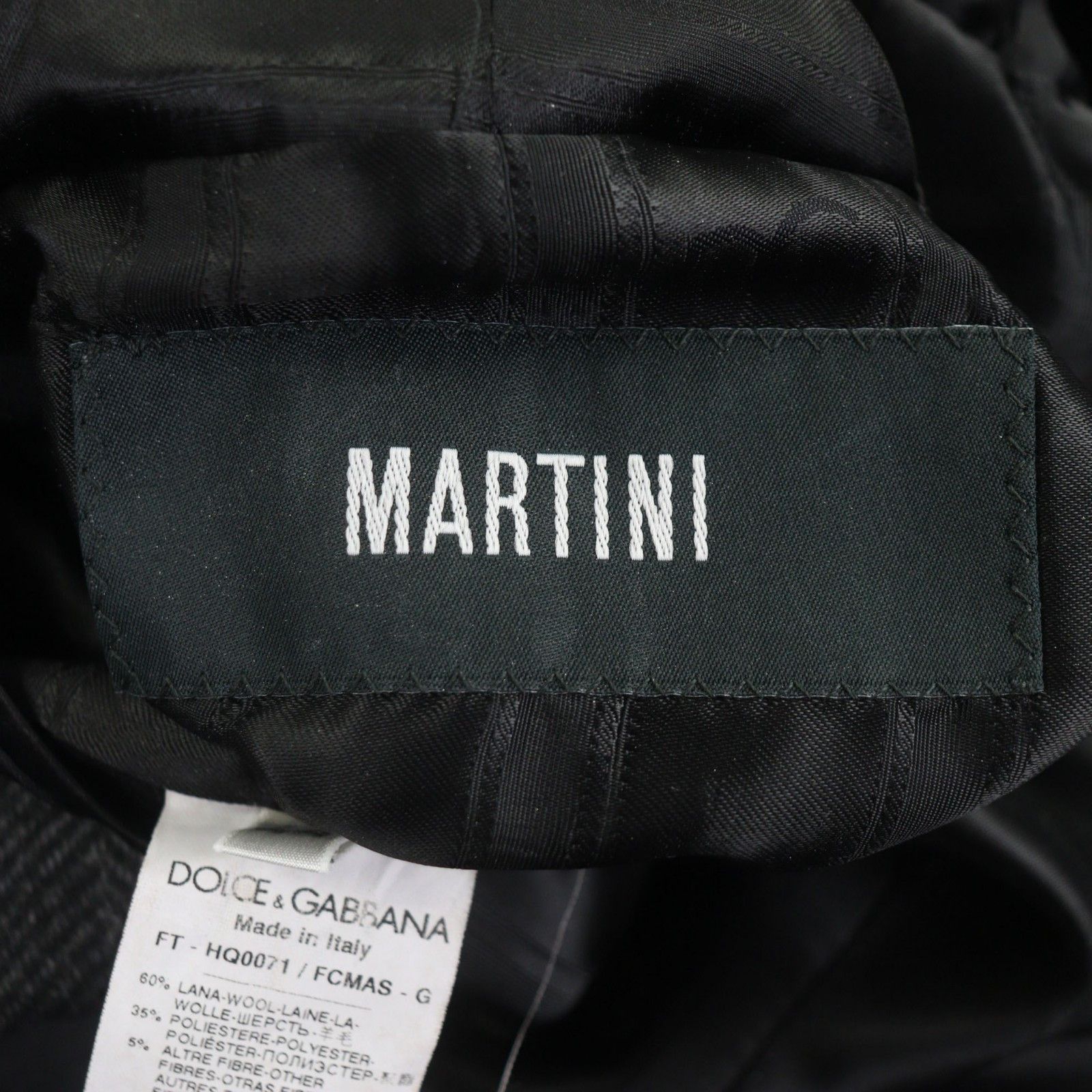 Dolce & Gabbana Dolce & Gabbana Dolce&Gabbana MARTINI Wool Coat Textile Outerwear DUTY FREE for USA Size ONE SIZE - 9 Thumbnail