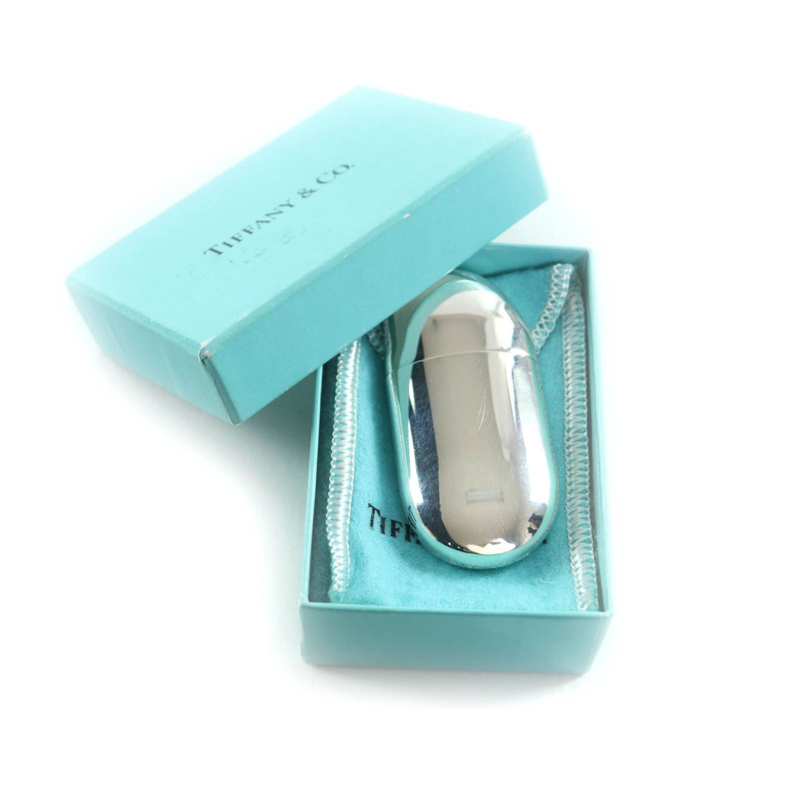 Tiffany & Co. Tiffany & Co. Tiffany&Co. Bean Silver 925 Lighter Metal Lighter DUTY FREE for USA Size ONE SIZE - 2 Thumbnail