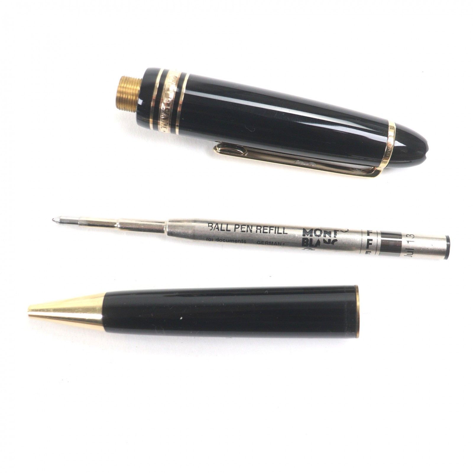 Montblanc Montblanc Montblanc Meisterstückle Grand Ballpoint Pen Metal Pen DUTY FREE for USA Size ONE SIZE - 4 Thumbnail
