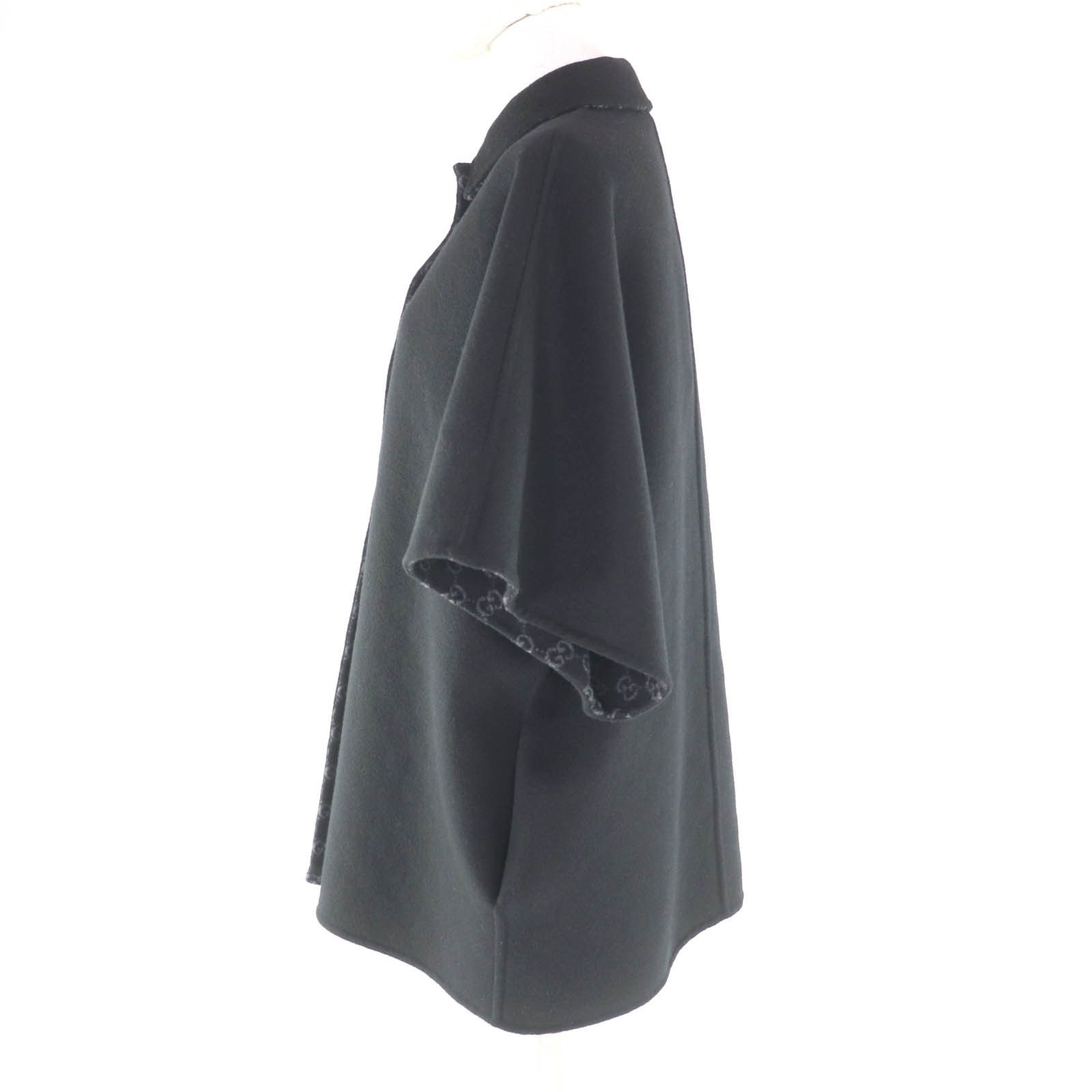 Gucci Gucci Gucci Wool Coat Textile Outerwear DUTY FREE for USA Size ONE SIZE - 6 Thumbnail