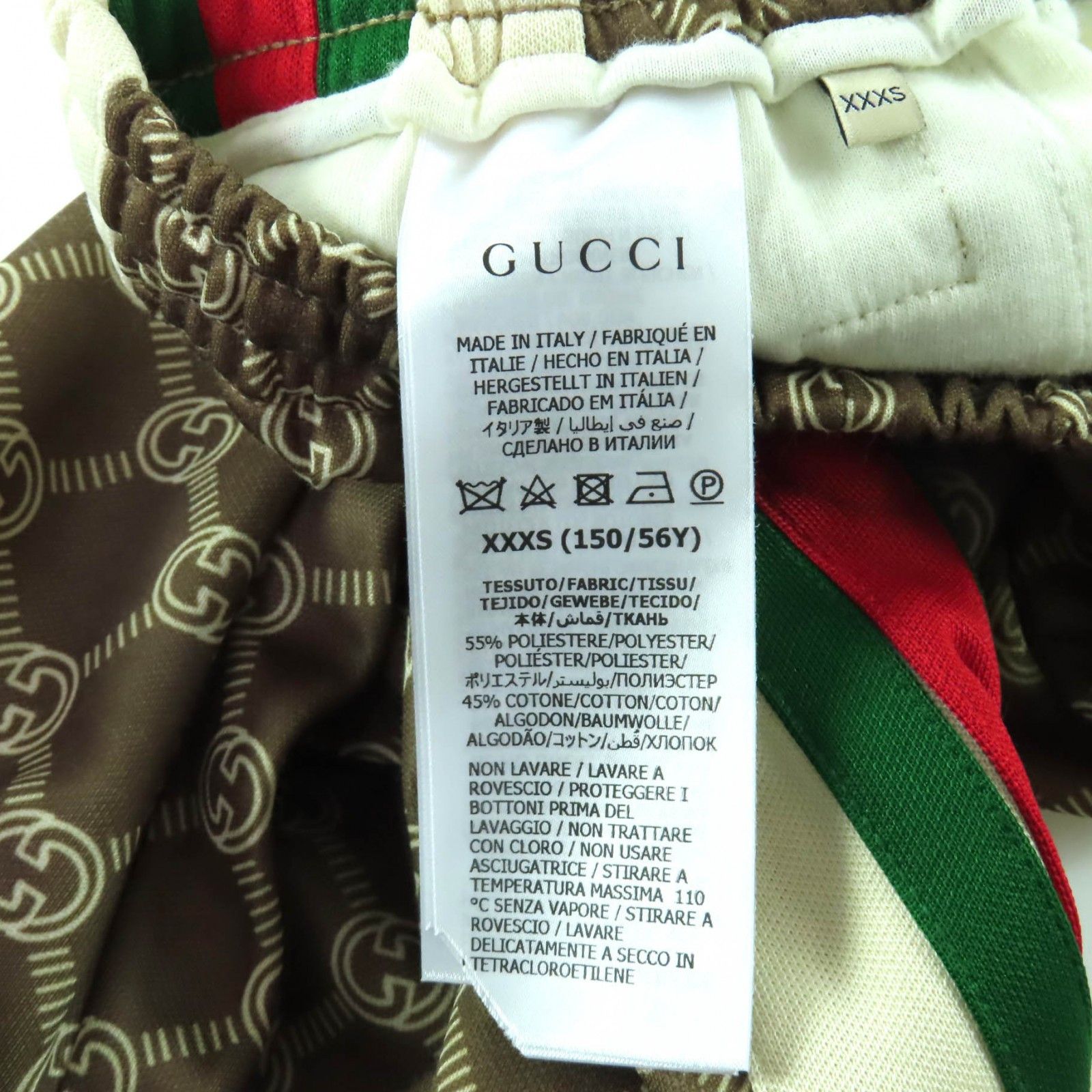 Gucci Gucci Gucci Polyester Pants Plastic / Synthetic Pants 671496 DUTY FREE for USA Size ONE SIZE - 10 Thumbnail